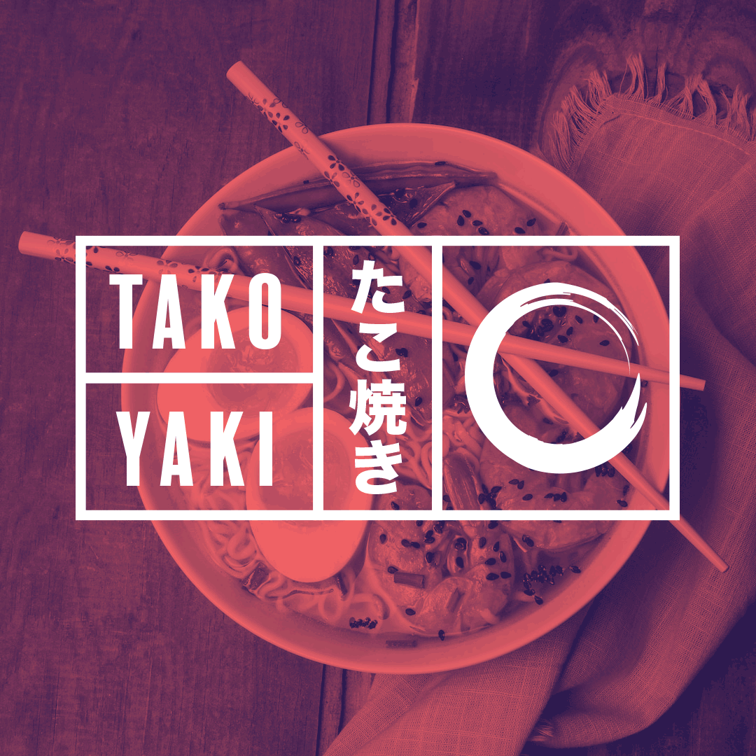 TakoYaki animated brand identity